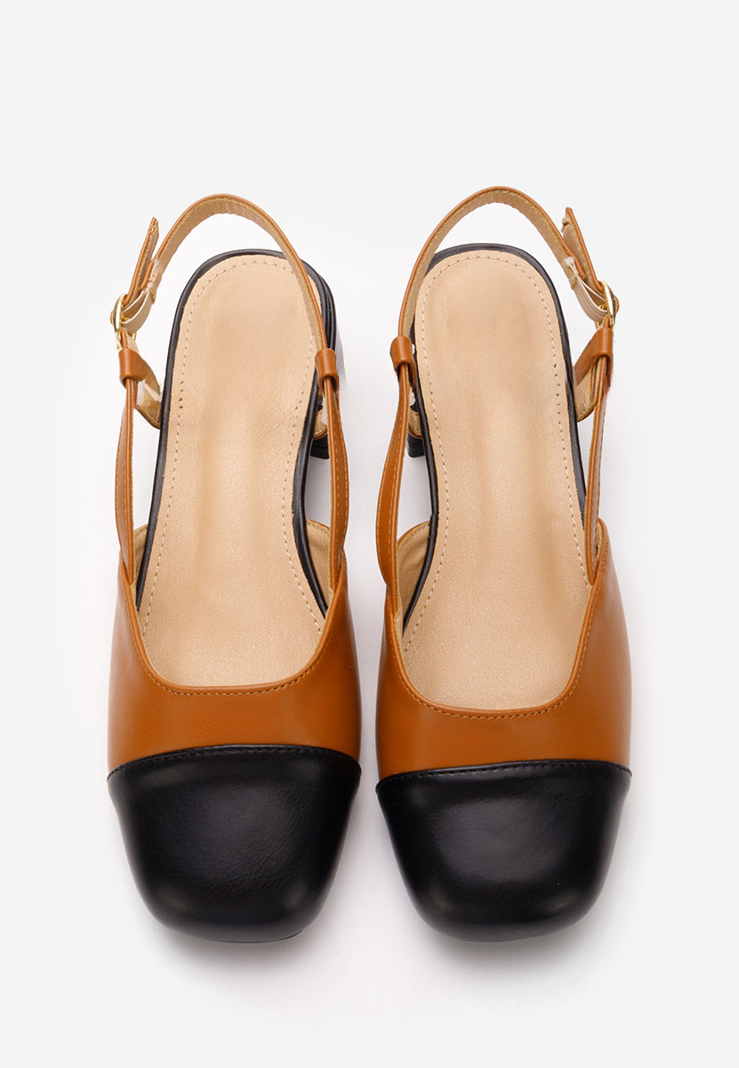 Γόβες slingback Arika ταμπά
