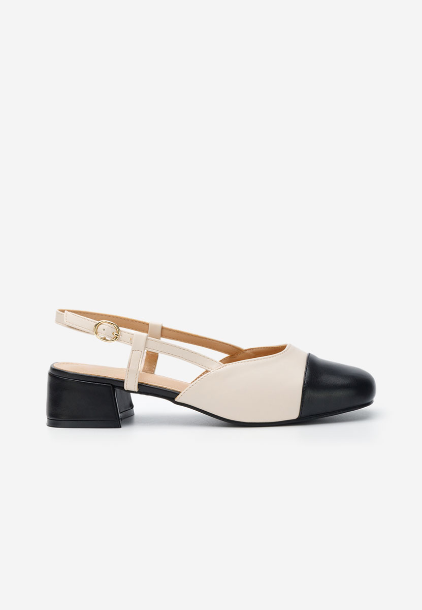 Γόβες slingback Arika μπεζ