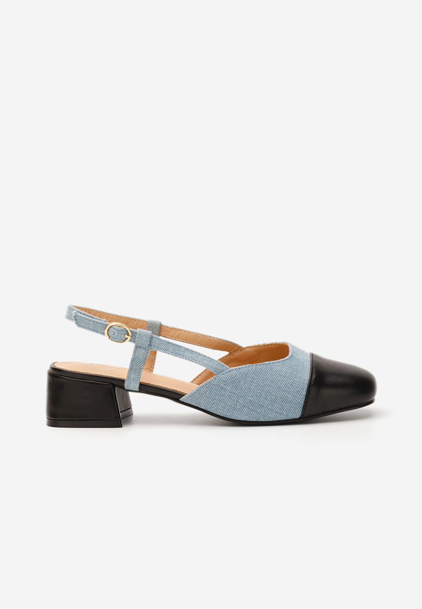 Γόβες slingback Arika μπλε