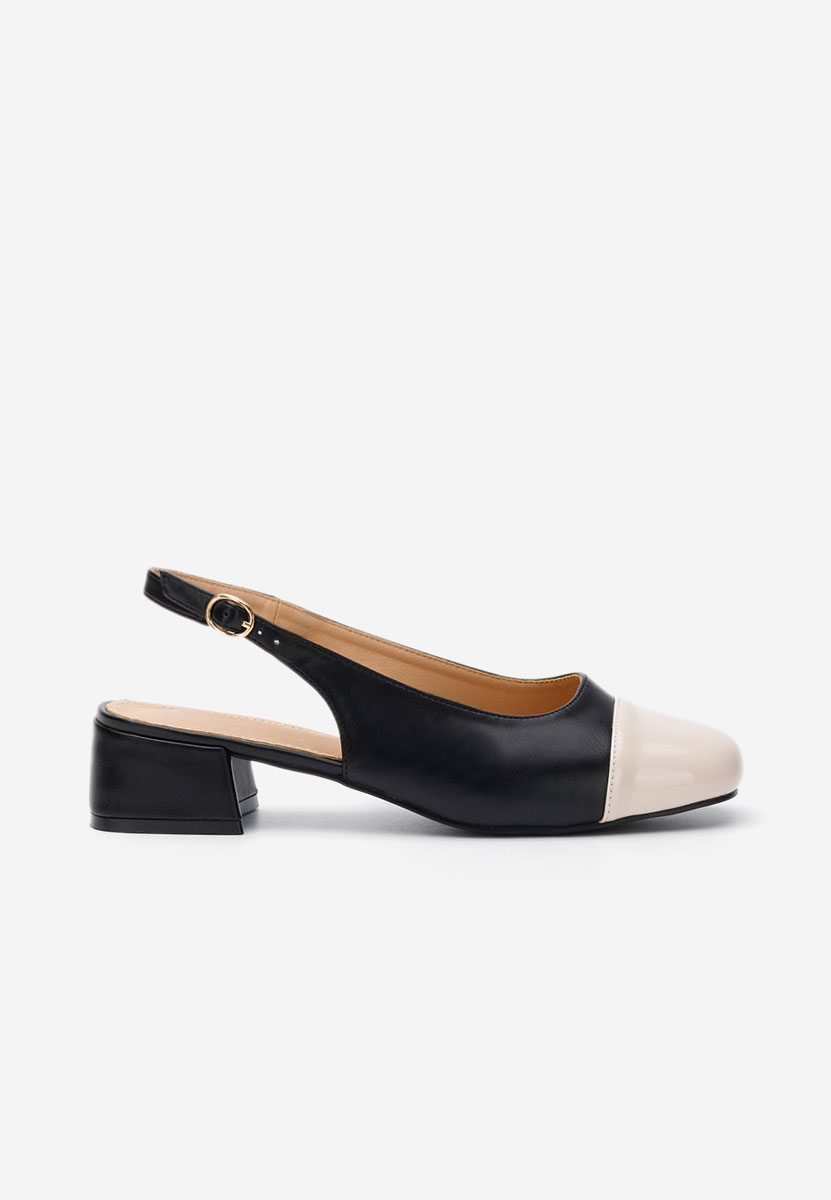 Γόβες slingback Charissa V2 μαύρα