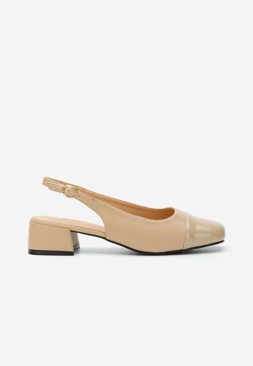 Γόβες slingback Charissa χακι
