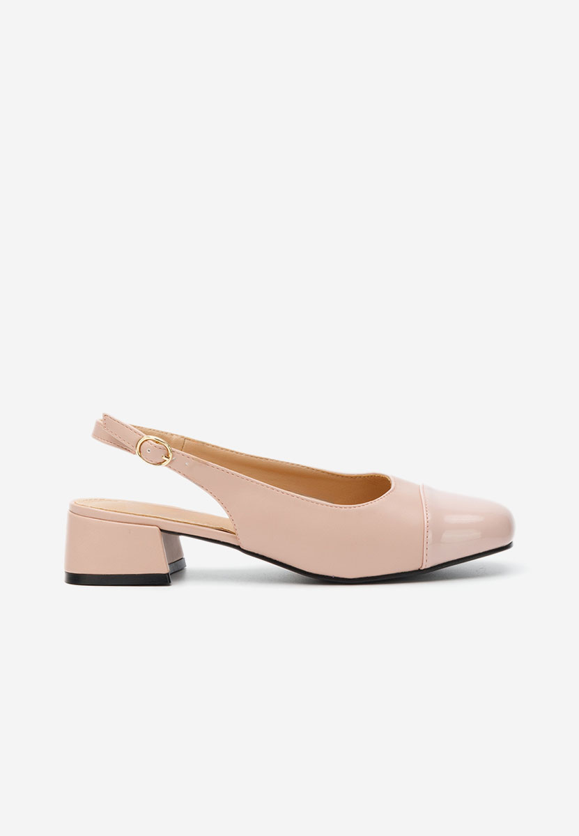 Γόβες slingback Charissa ροζ