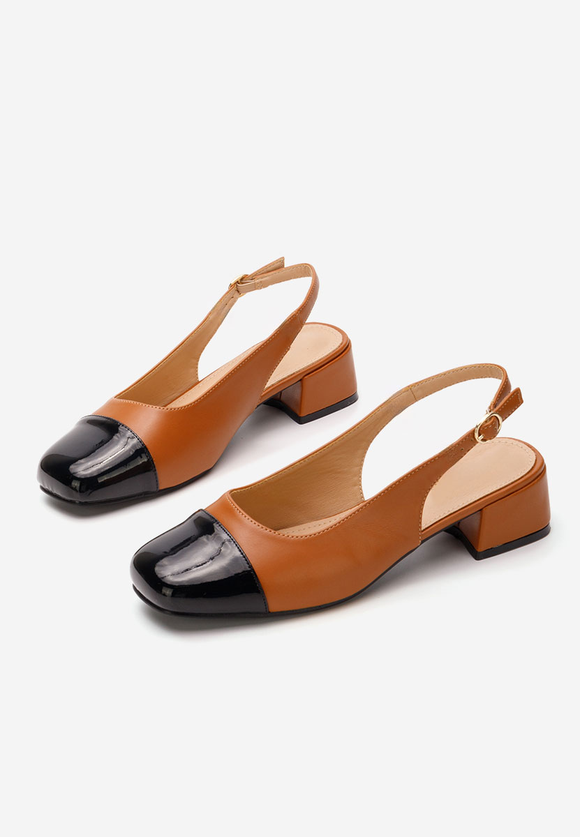 Γόβες slingback Charissa ταμπά