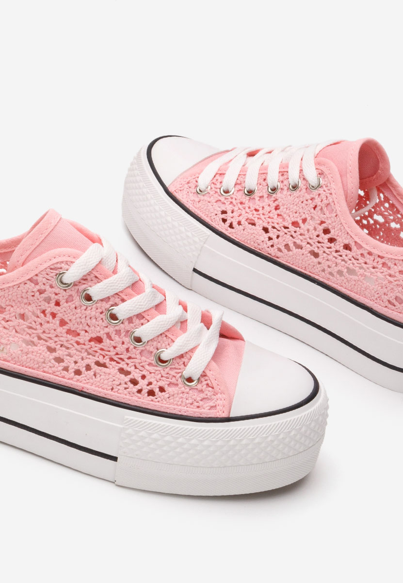 Γυναικεία sneakers Floreina V2 ροζ