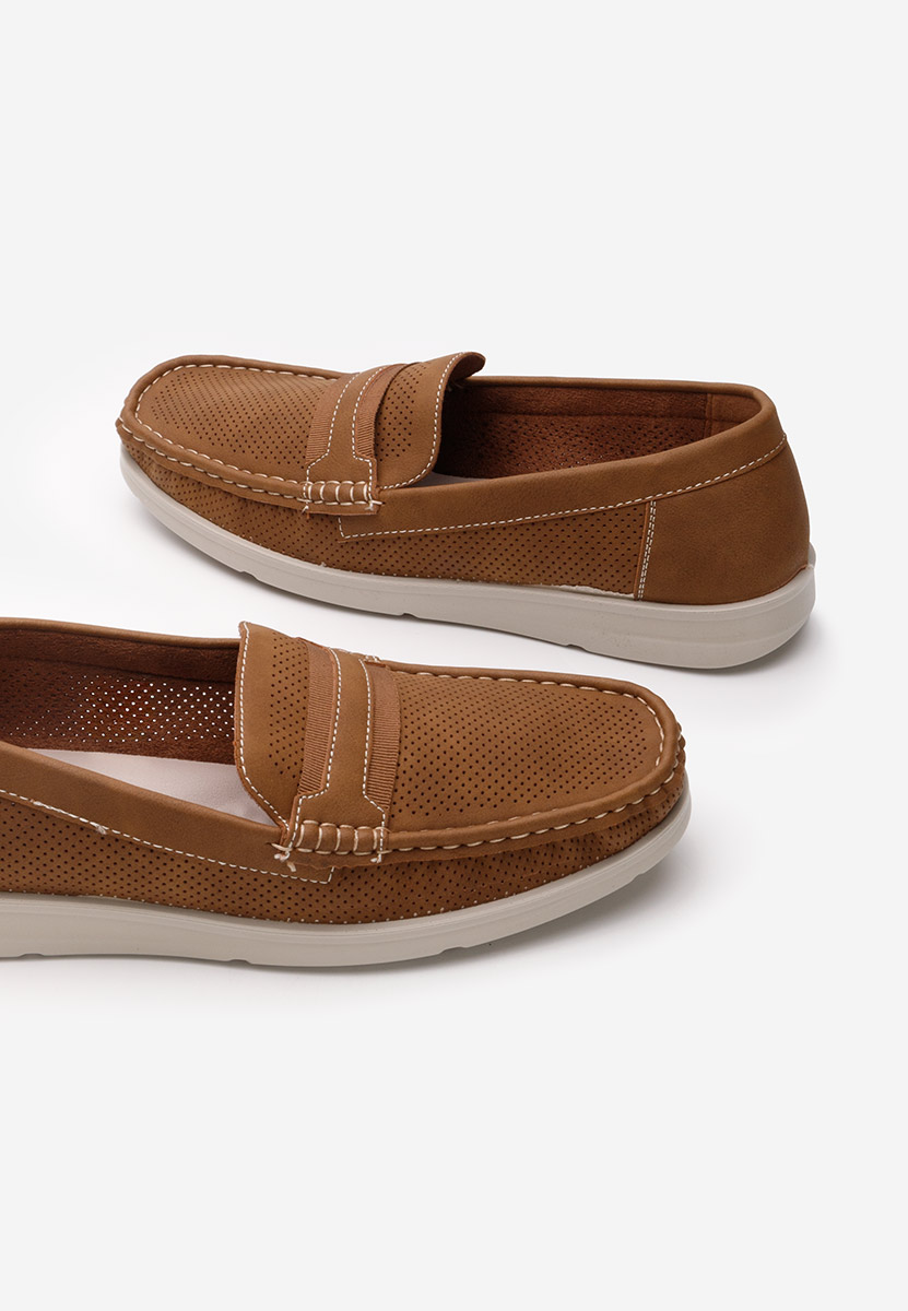 Mοκασινια ανδρικά Samuel ταμπά