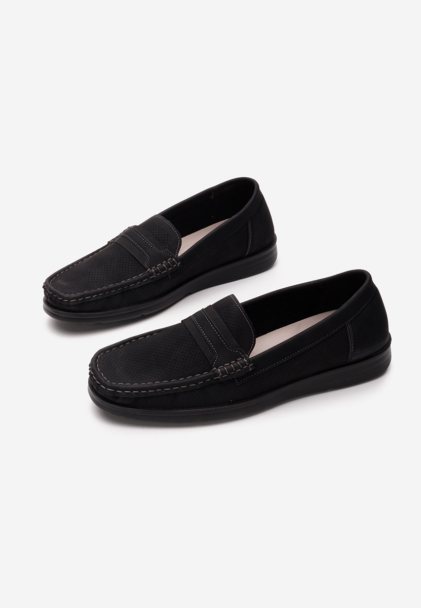 Mοκασινια ανδρικά Samuel μαύρα