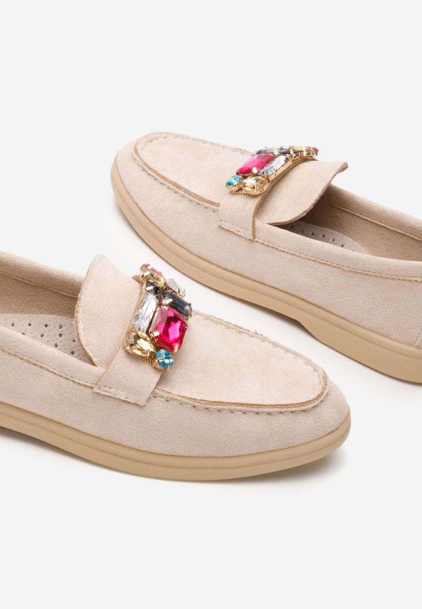 Loafers γυναικεια Maceira V9 μπεζ