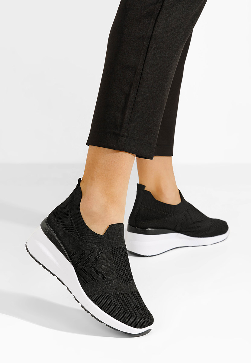 Sneakers με πλατφόρμα Boka μαύρα