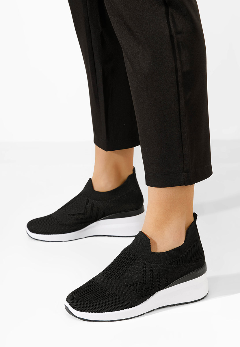 Sneakers με πλατφόρμα Boka μαύρα
