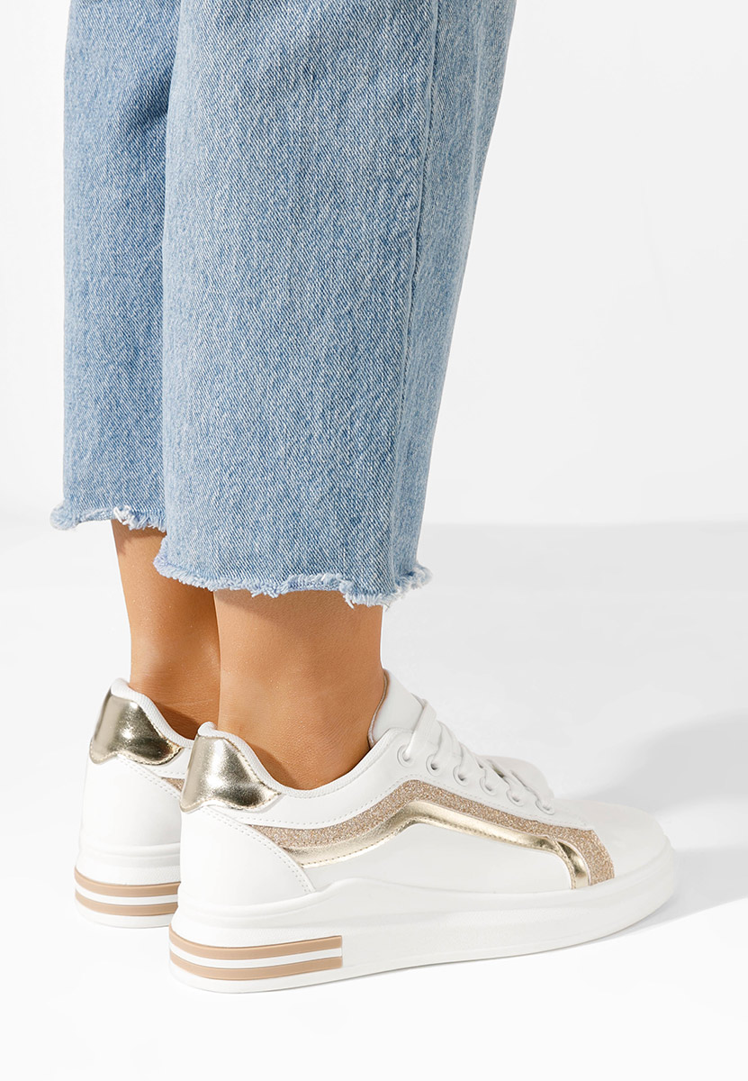 Sneakers γυναικεια Ateliana V4 μπεζ