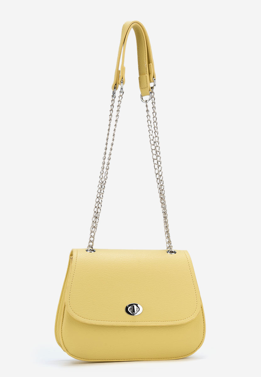 Τσάντα ωμου Hollum Κιτρινες