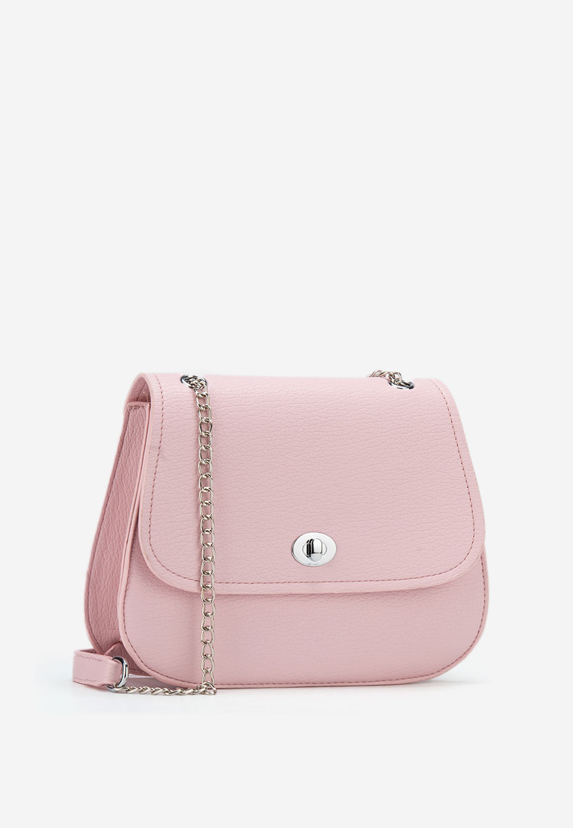 Τσάντα ωμου Hollum ροζ