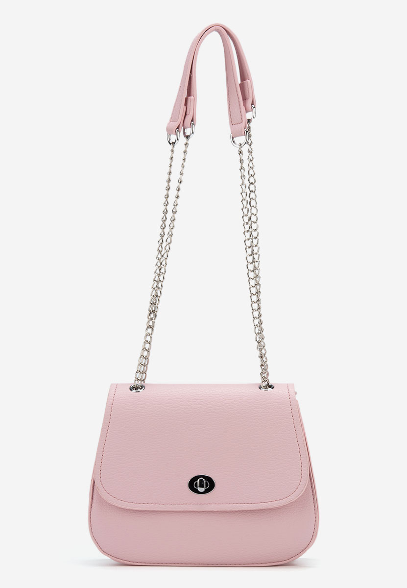 Τσάντα ωμου Hollum ροζ