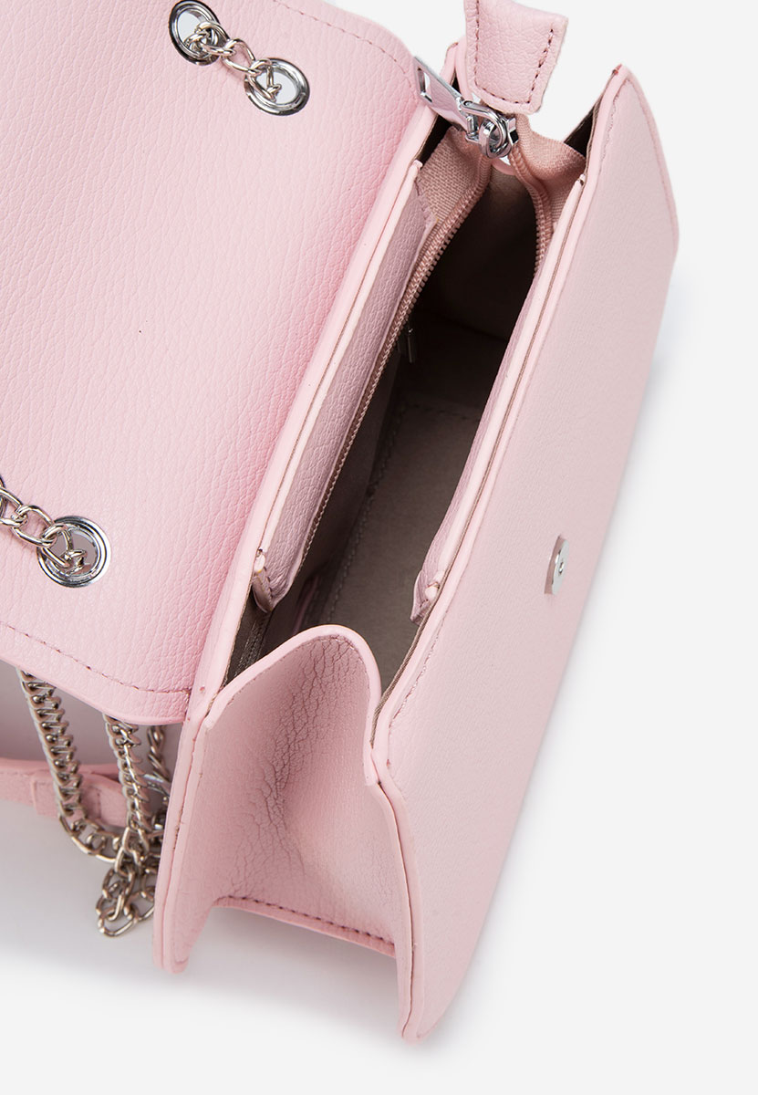 Τσάντα ωμου Hollum ροζ