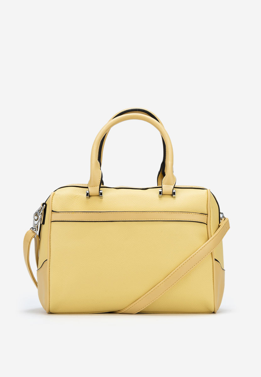 Τσάντα Χεριού Naiomi Κιτρινες