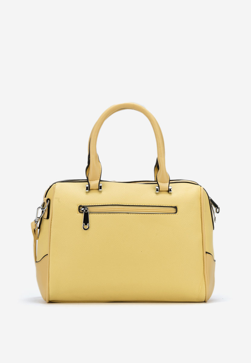 Τσάντα Χεριού Naiomi Κιτρινες