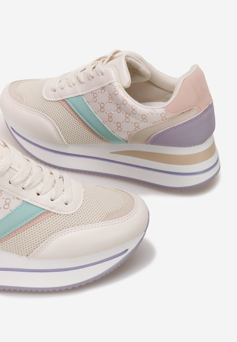 Sneakers με πλατφόρμα Cameda πολυχρωμο