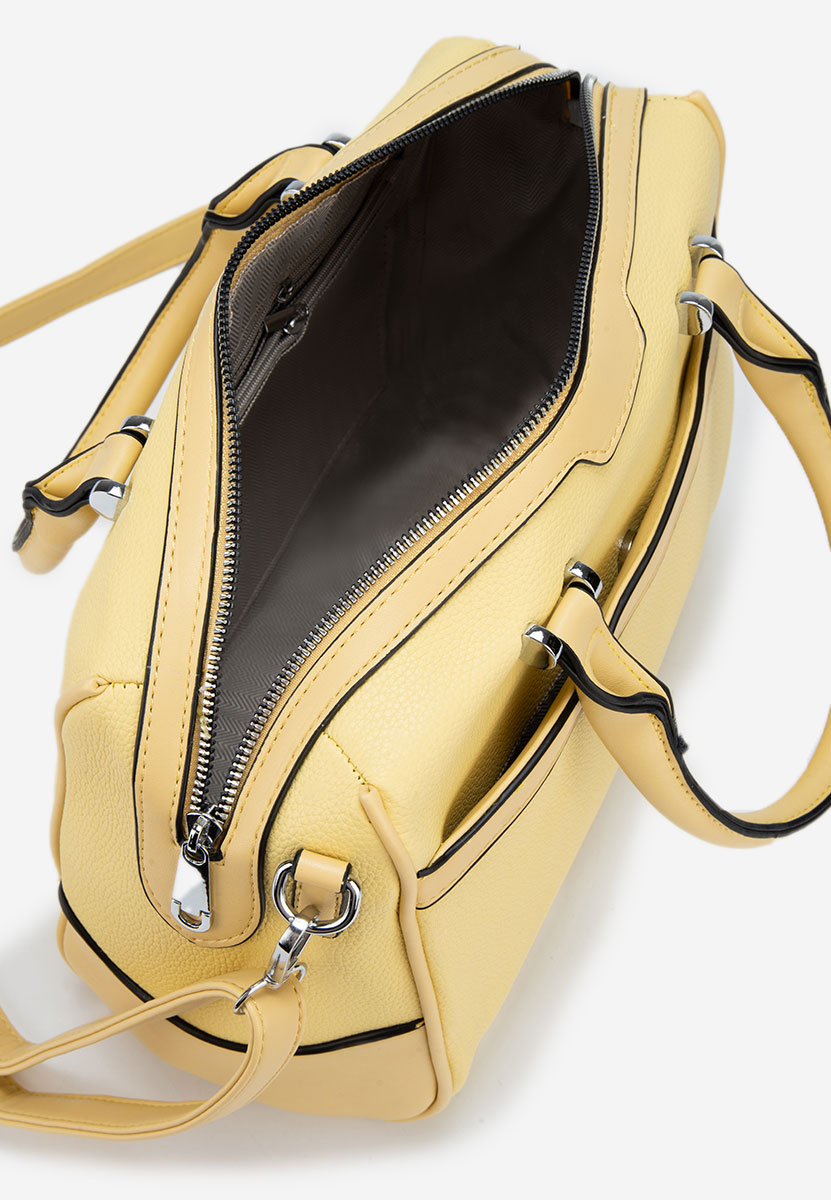 Τσάντα Χεριού Naiomi Κιτρινες
