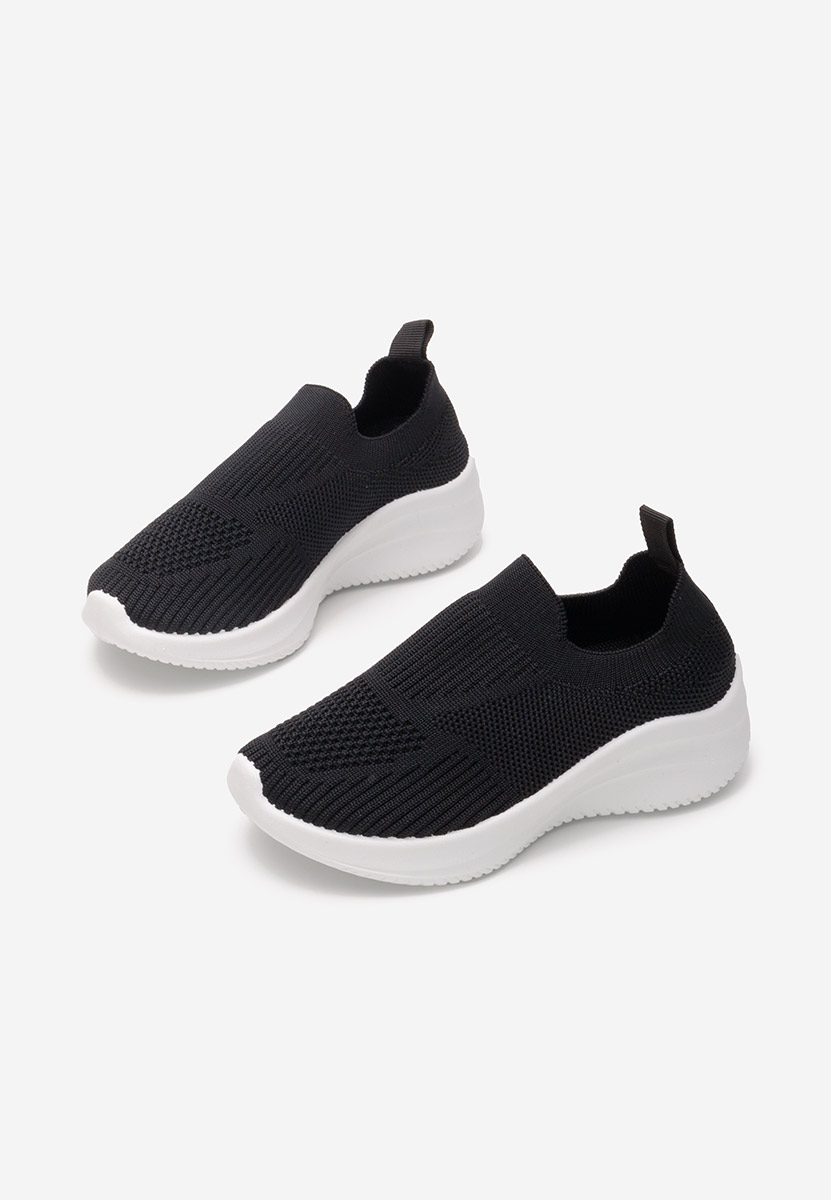 Παιδικά μποτάκια sneakers Mason μαύρα