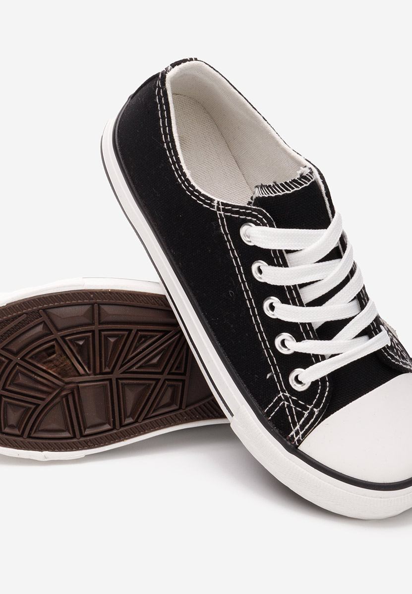 Παιδικά μποτάκια sneakers Bobby μαύρα