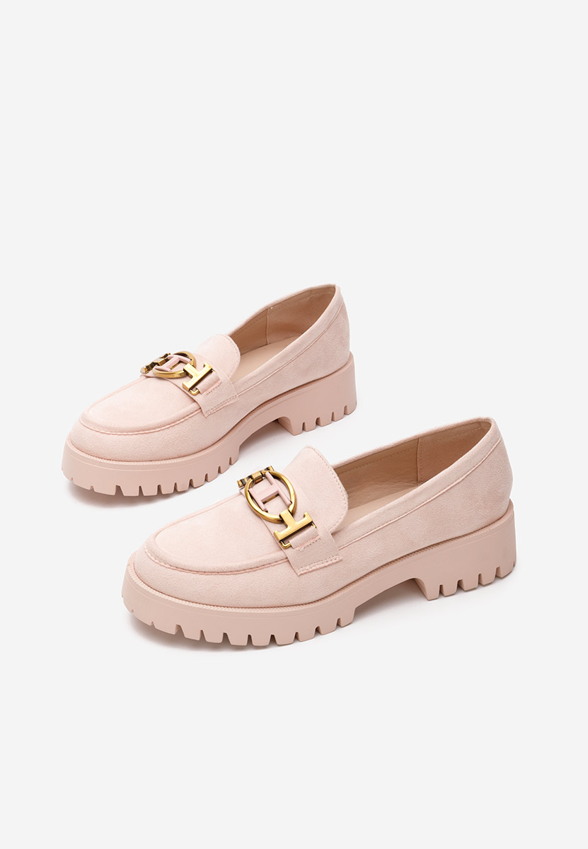 Loafers γυναικεια Thara ροζ