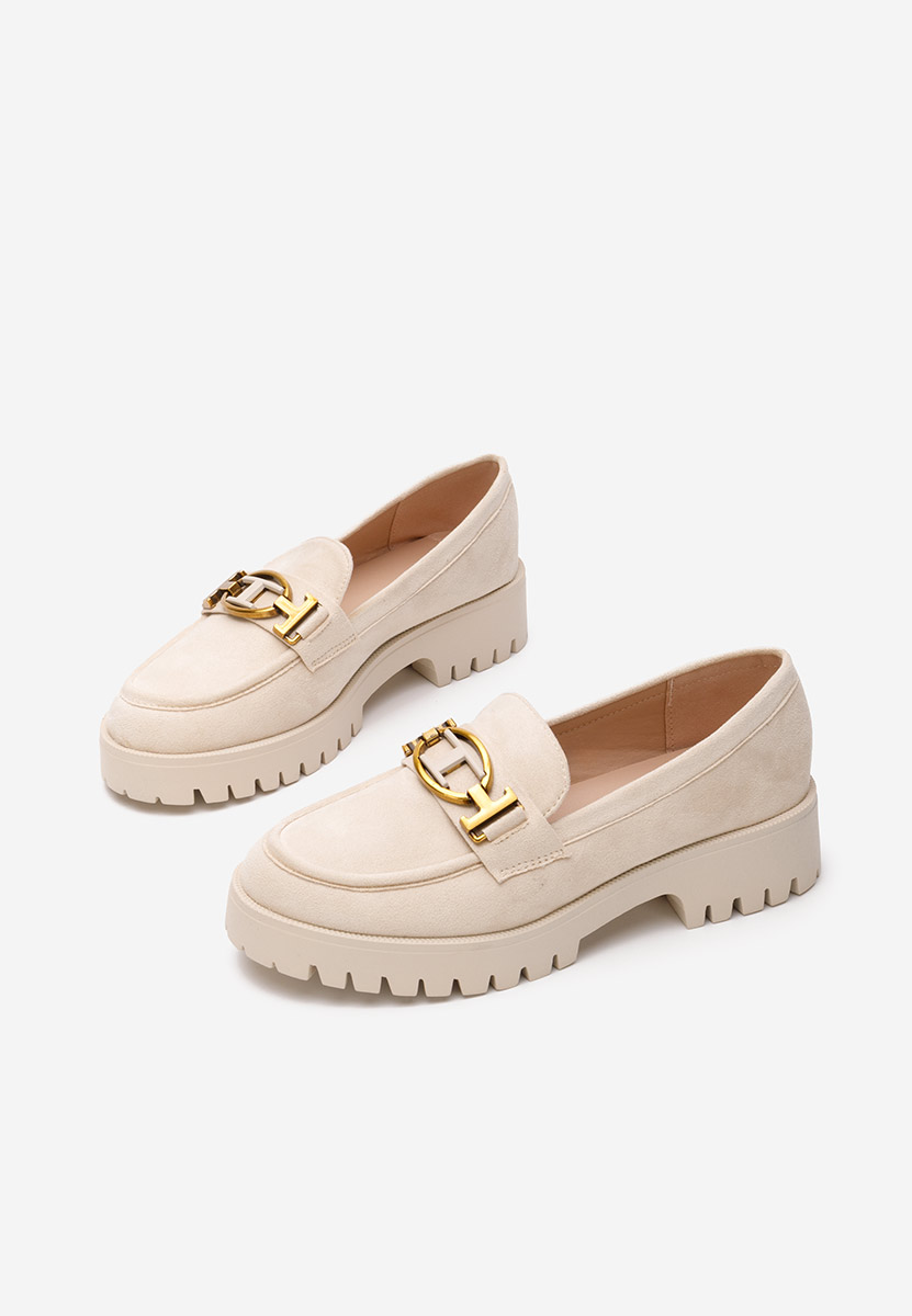 Loafers γυναικεια Thara μπεζ