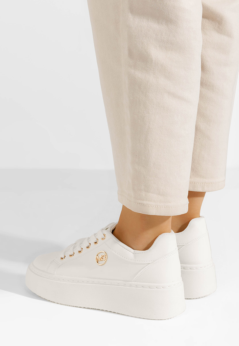 Sneakers με πλατφόρμα Azana V4 λευκά