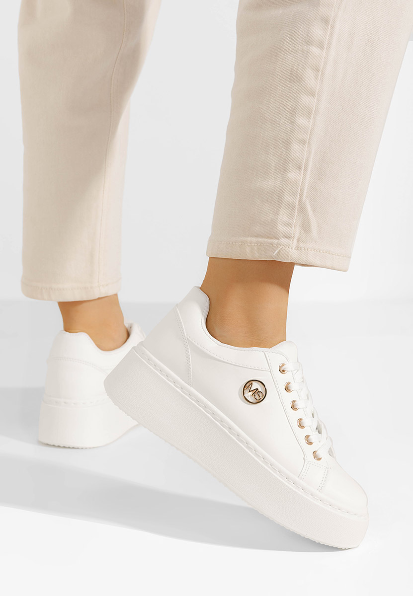 Sneakers με πλατφόρμα Azana V4 λευκά