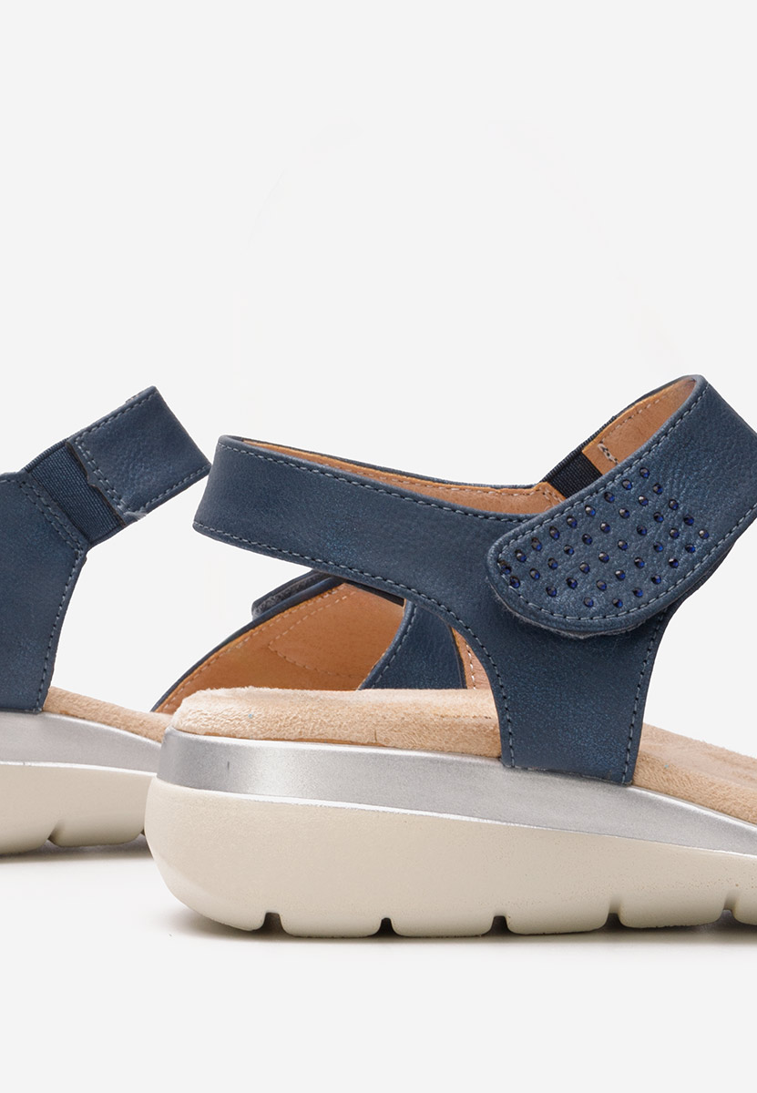 Γυναικεία σανδάλια Sorevia μπλε
