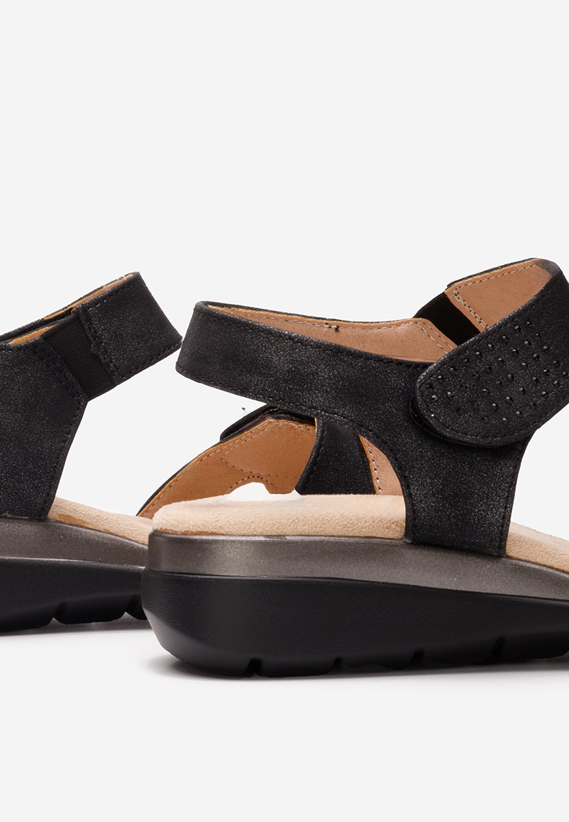 Aνατομικά πεδιλα Sorevia Μαύρα