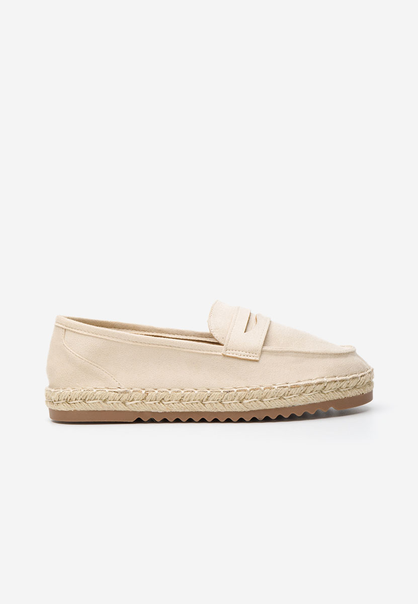 Μοκασίνια γυναικεια Elanore μπεζ