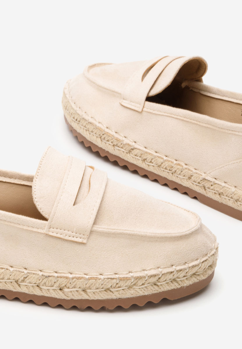 Μοκασίνια γυναικεια Elanore μπεζ