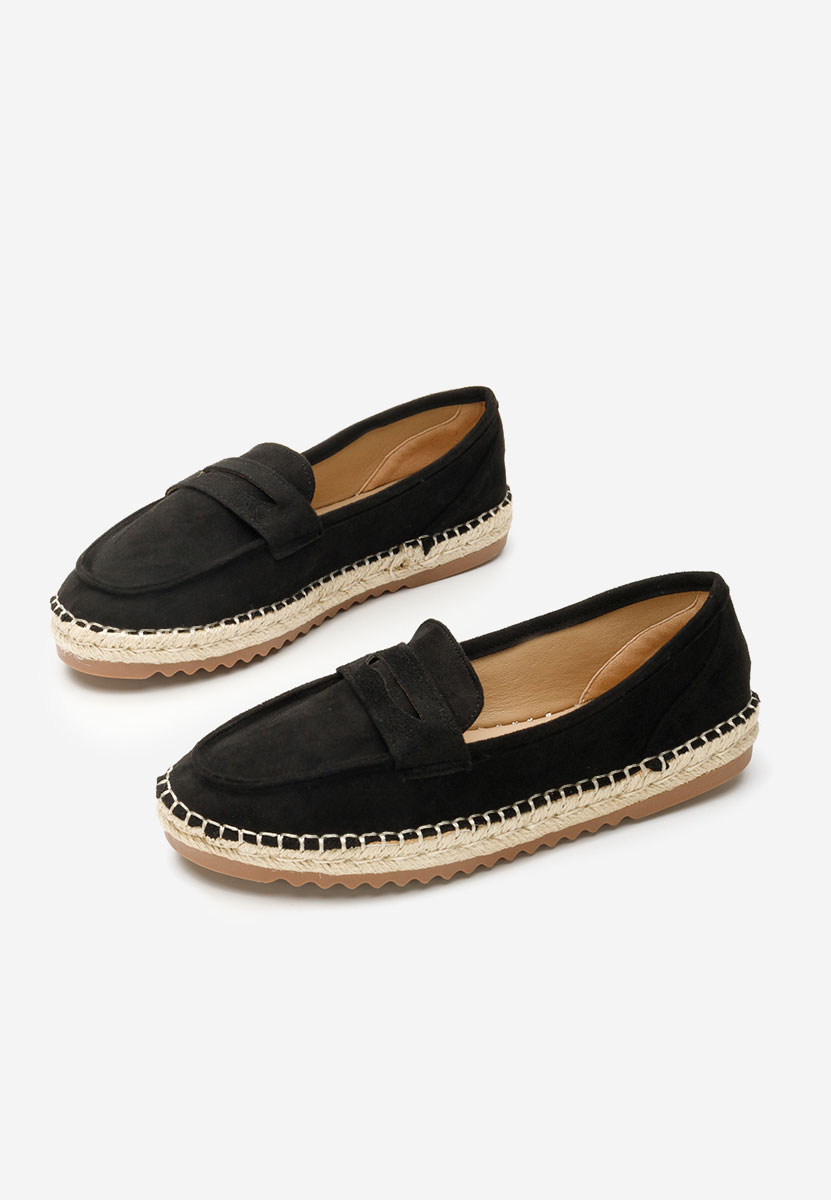 Μοκασίνια γυναικεια Elanore μαύρα