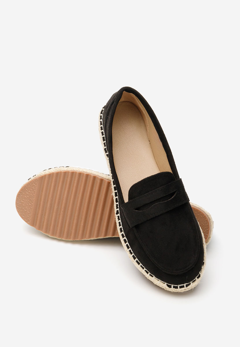 Μοκασίνια γυναικεια Elanore μαύρα