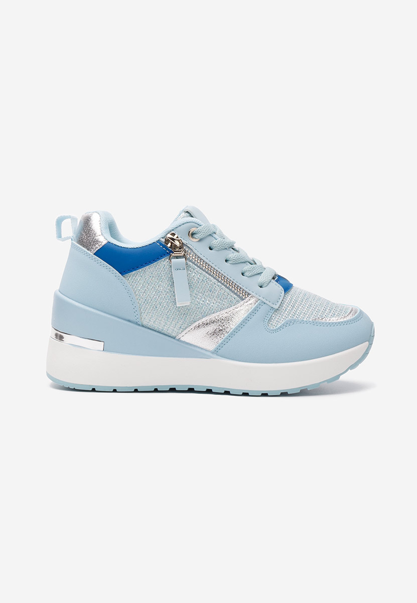 Sneakers με πλατφόρμα Zenna Γαλάζιο