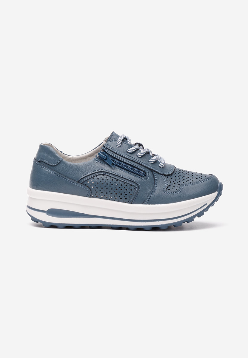 Sneakers γυναικεια δερματινα Cidra Γαλάζιο