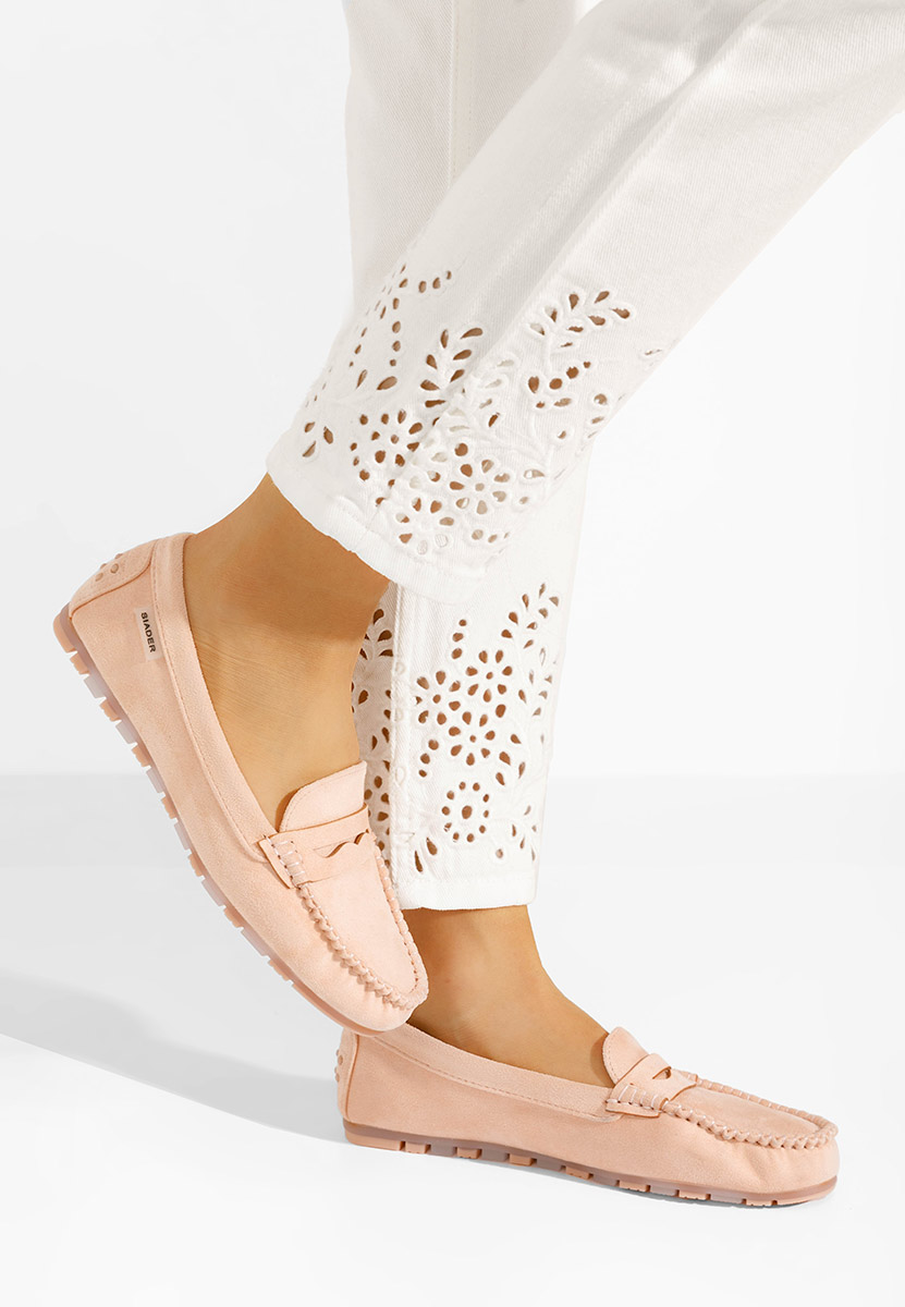 Μοκασίνια γυναικεια Luminia V2 ροζ