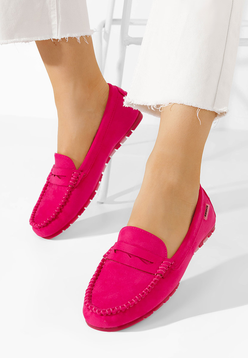 Μοκασίνια γυναικεια Luminia V2 φούξια