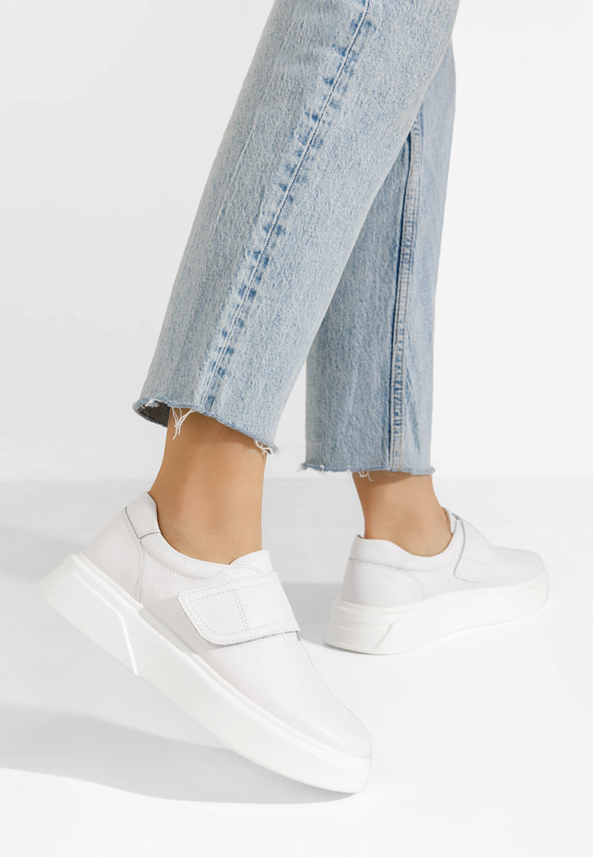 Παπούτσια Casual Kally λευκά
