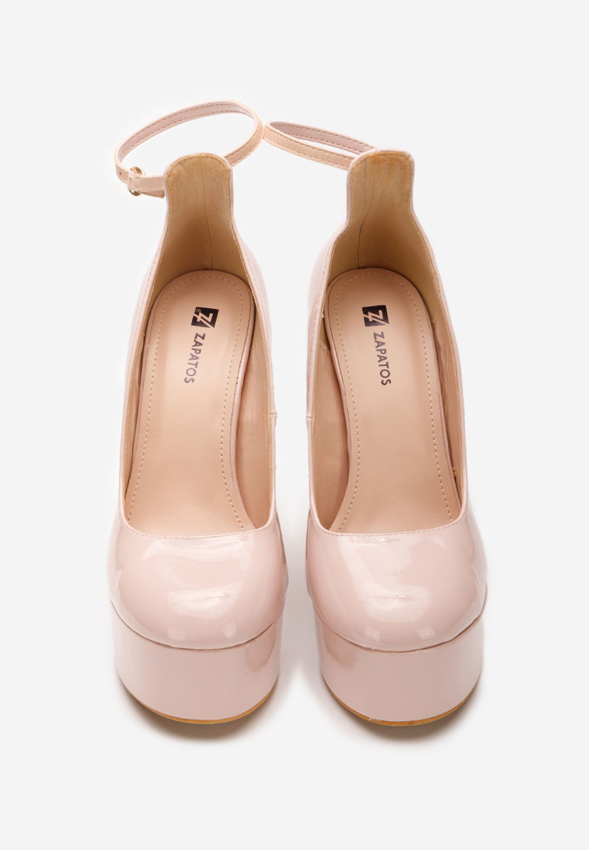 Γοβες φιαπα Matea V3 μπεζ