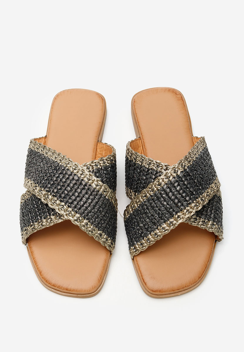 Παντόφλεσ χωρις τακούνι Jamira μαύρα