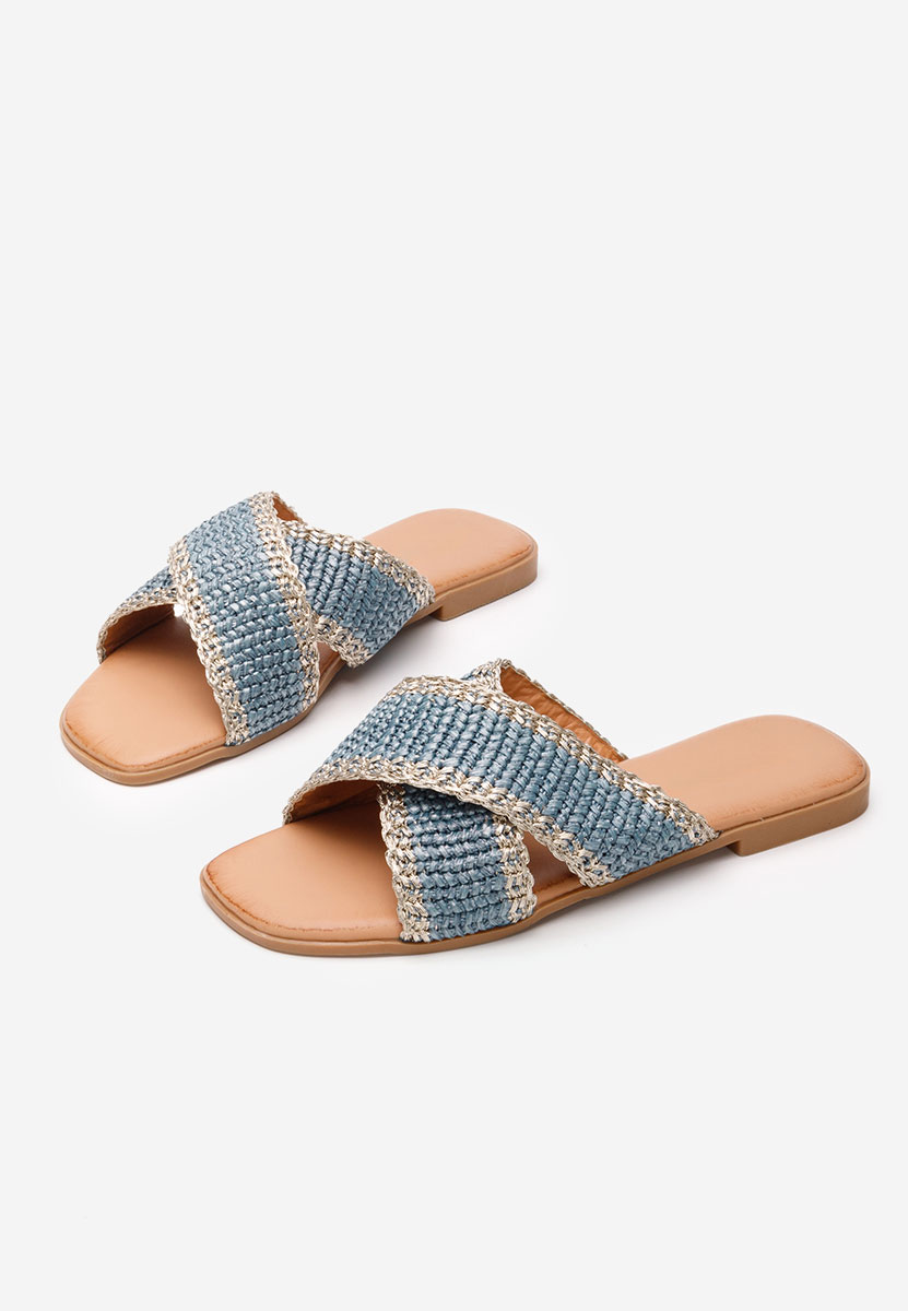 Παντόφλεσ χωρις τακούνι Jamira μπλε