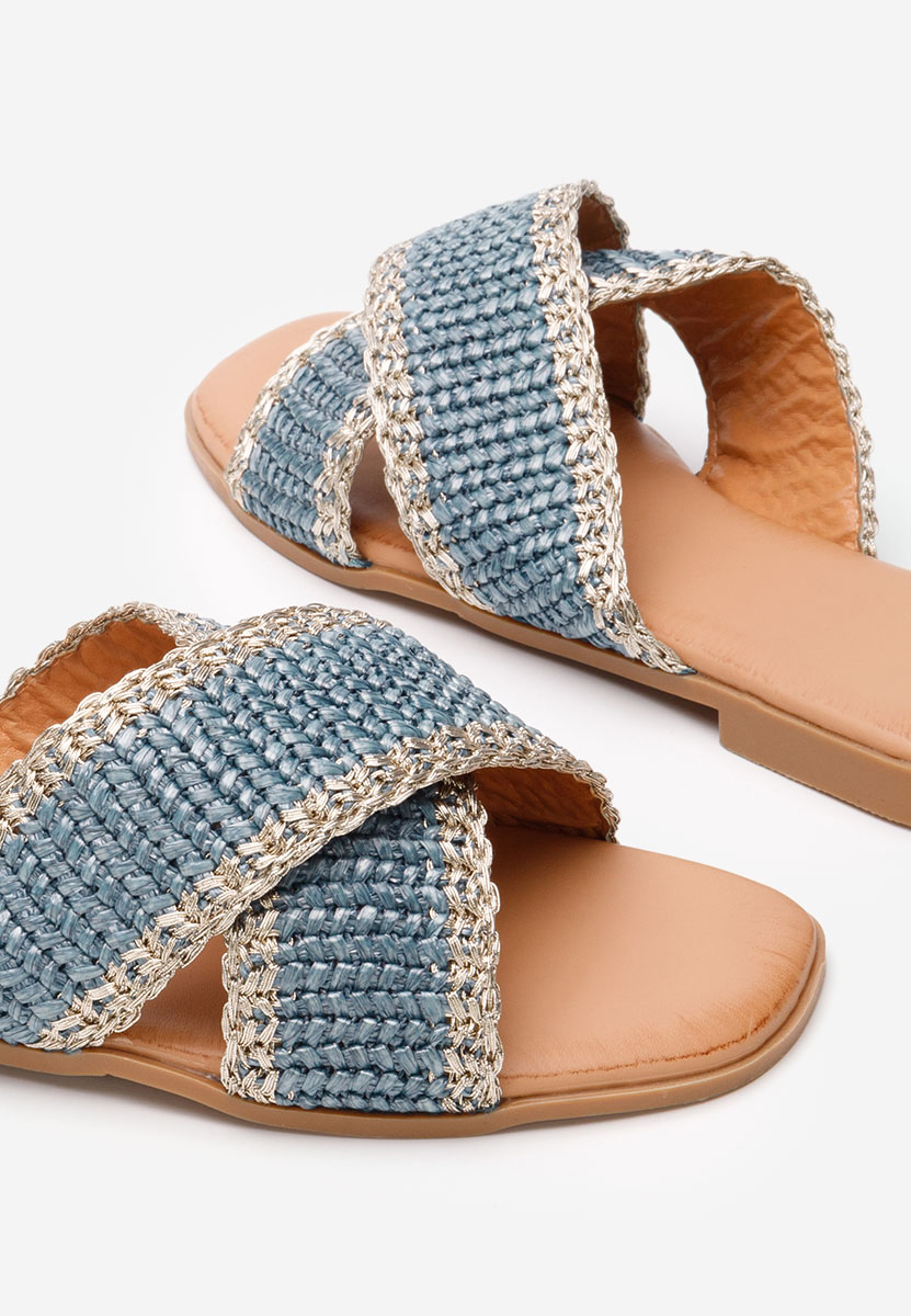 Παντόφλεσ χωρις τακούνι Jamira μπλε