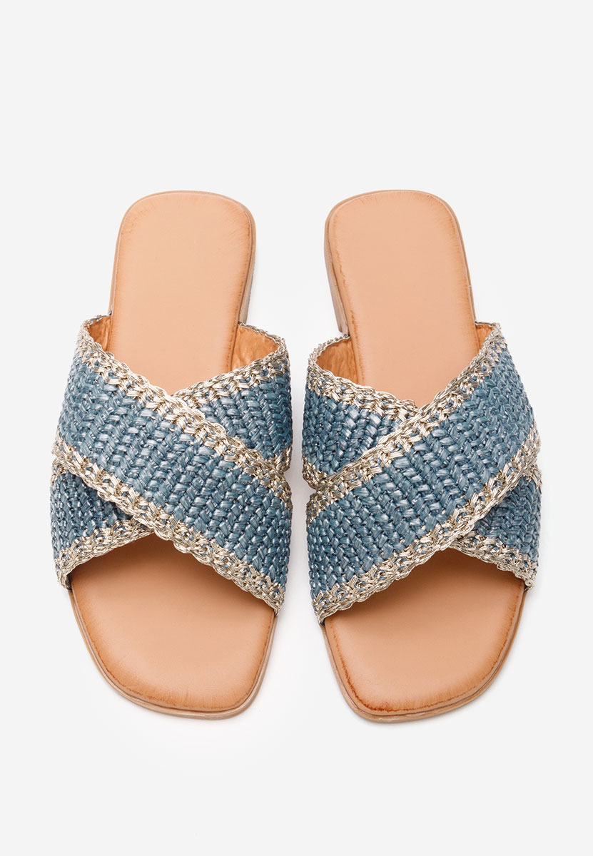 Παντόφλεσ χωρις τακούνι Jamira μπλε