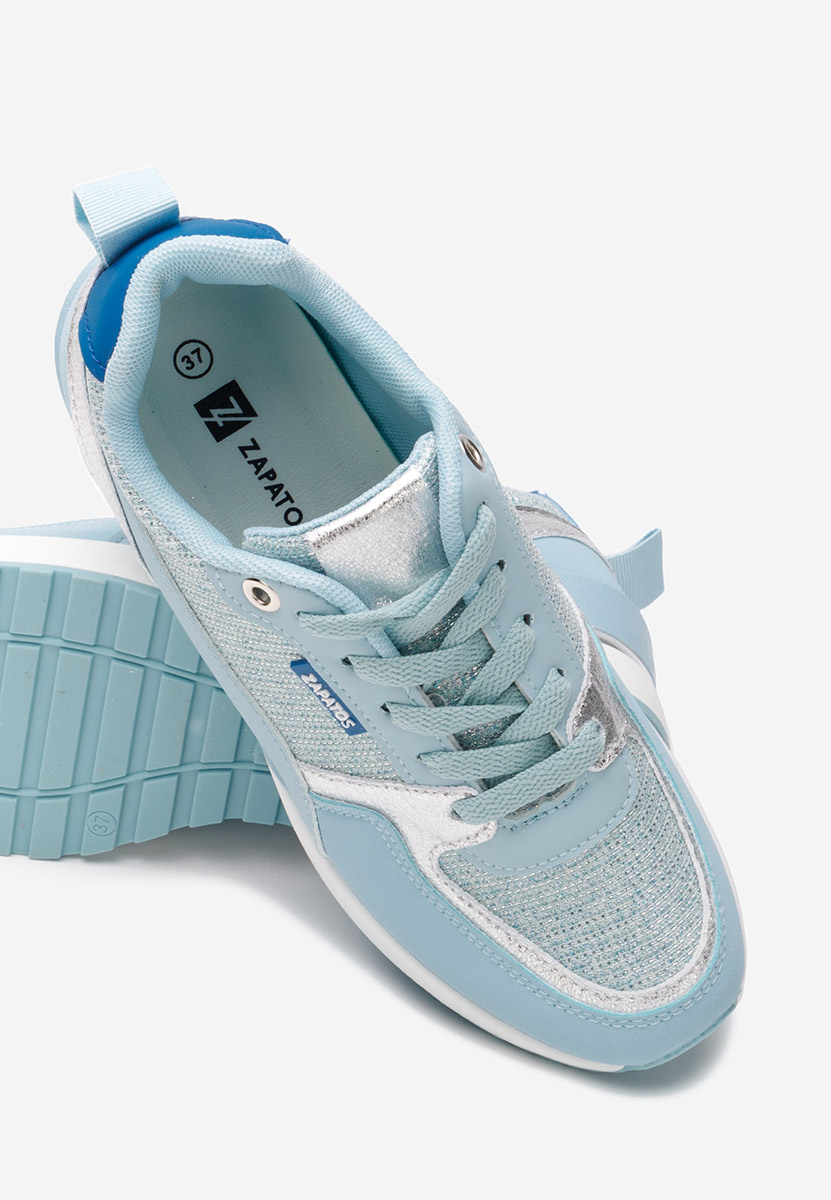 Sneakers με πλατφόρμα Zaneta Γαλάζιο
