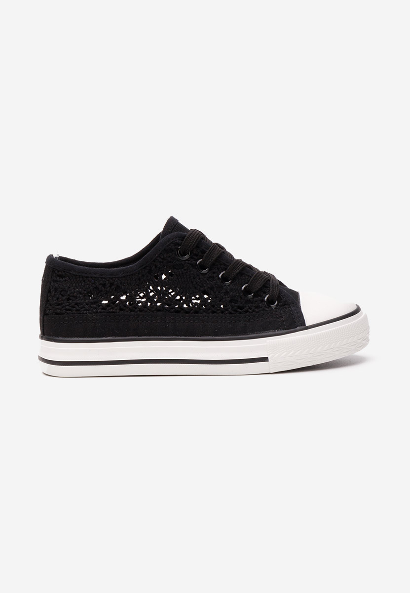 Κοριτσίστικα sneakers Sabryna μαύρα