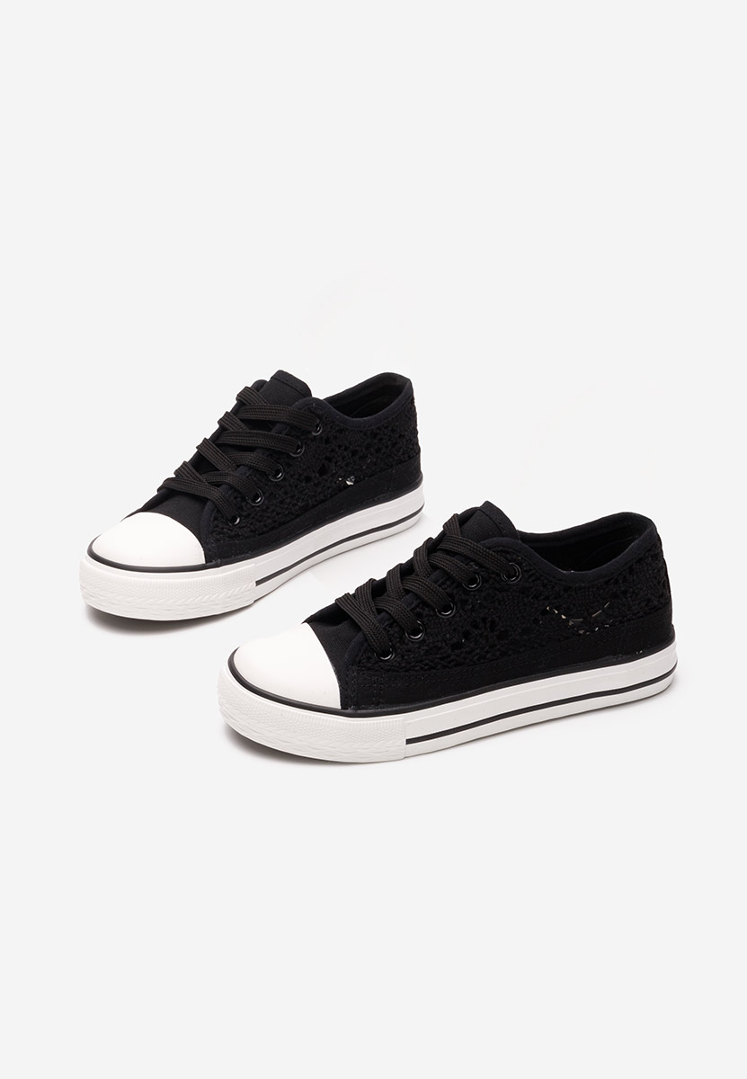 Κοριτσίστικα sneakers Sabryna μαύρα