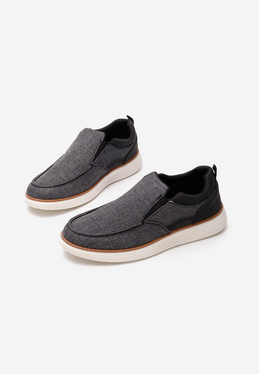 Mοκασινια ανδρικά Alfonzo μαύρα