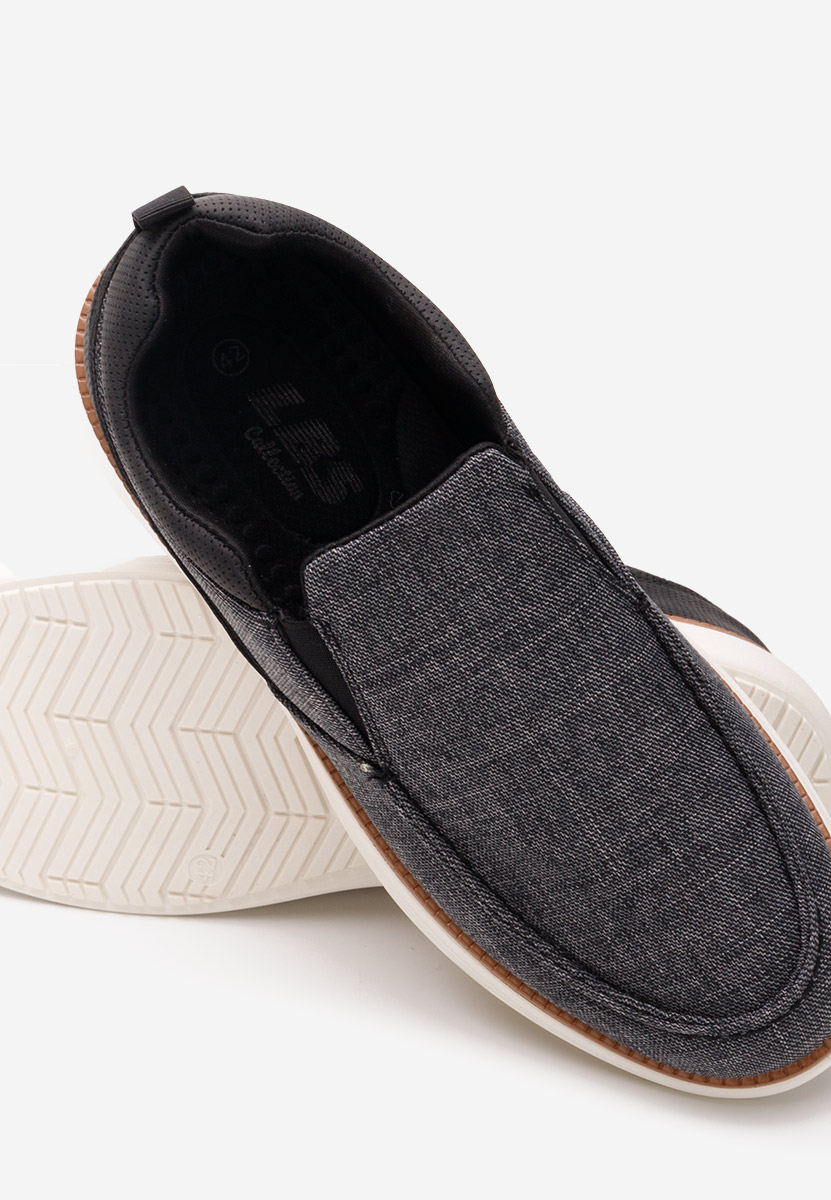 Mοκασινια ανδρικά Alfonzo μαύρα