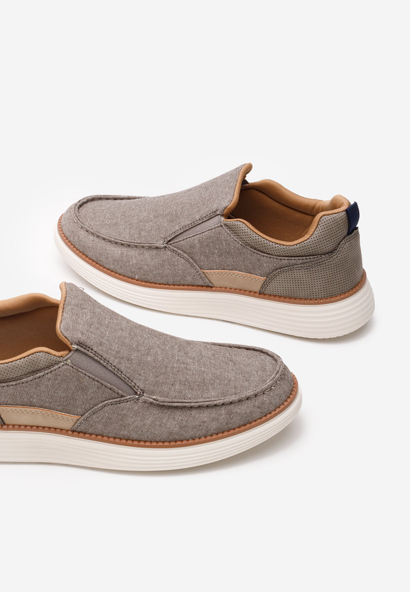 Mοκασινια ανδρικά Alfonzo χακι